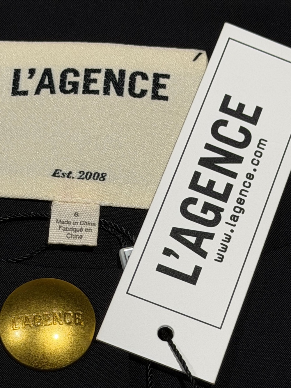 L'AGENCE Tessa Racer Neck Vest - Picture 8 of 8